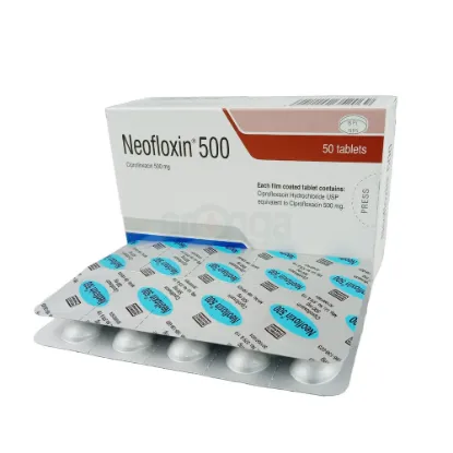 Neofloxin 500mg Tablet এর ছবি