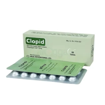 Clopid 75mg Tablet এর ছবি