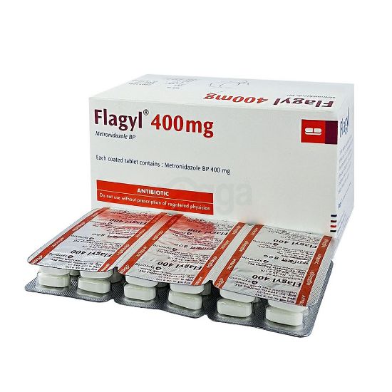 Flagyl 400mg Tablet এর ছবি