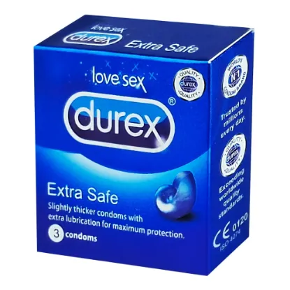 Durex Extra Safe Condom 3's Pack এর ছবি
