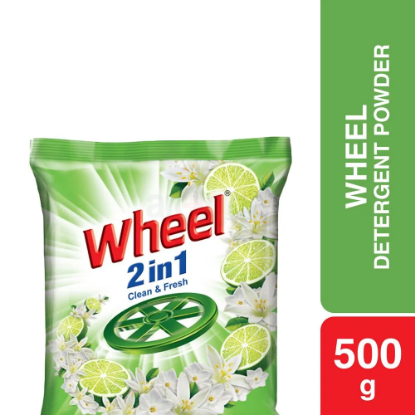 Wheel Washing (Detergent) Powder 2in1 Clean & Fresh 500g এর ছবি