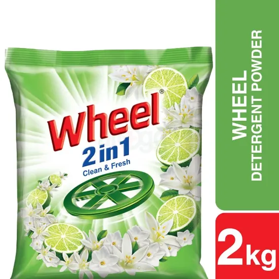 Wheel Washing (Detergent) Powder 2in1 Clean & Fresh 2Kg এর ছবি